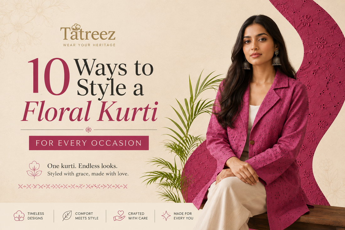 10 Ways to Style a Floral Kurti for Every Occasion