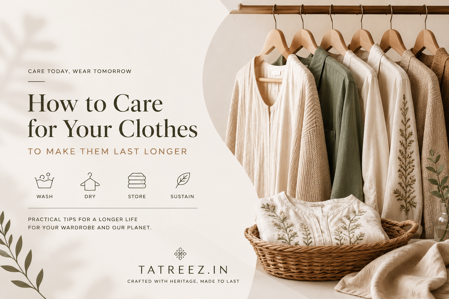 How to Care for Your Clothes to Make Them Last Longer