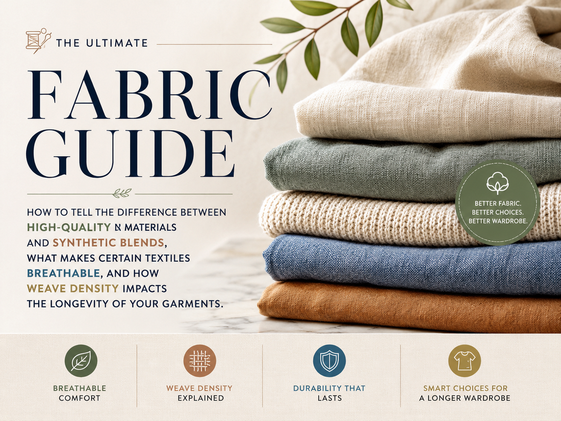 The Ultimate Fabric Guide: How to Spot Quality Materials and Choose Clothes That Last