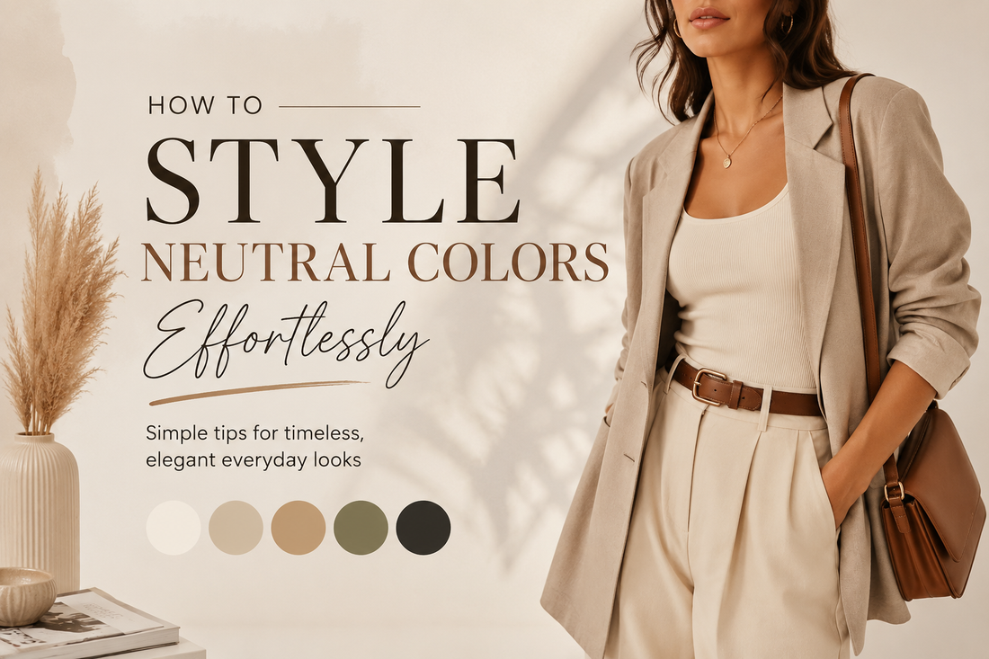 How to Style Neutral Colors Effortlessly: A Simple Guide to Timeless Fashion