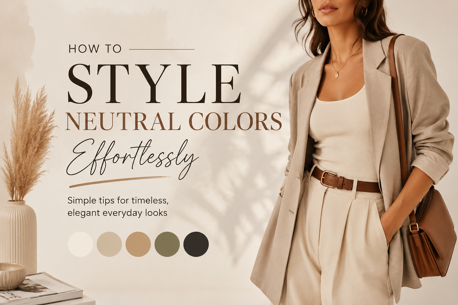 How to Style Neutral Colors Effortlessly: A Simple Guide to Timeless Fashion