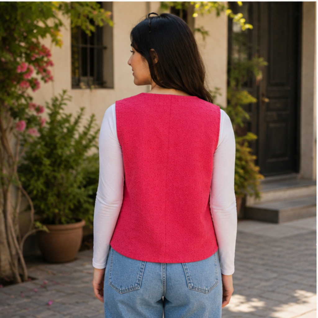 Haboka Ruby Blazer Sleeveless