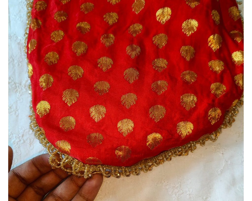 Crimson Royale Potli Bag