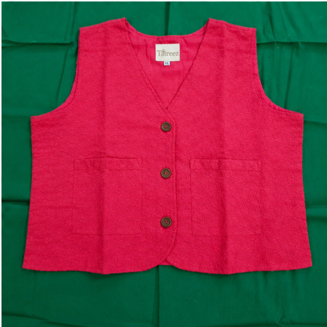 Haboka Ruby Blazer Sleeveless