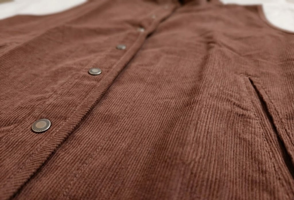 Cocoa Corduroy Vest